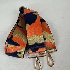 Adjustable Crossbody Strap, 2" wide, brass hardware